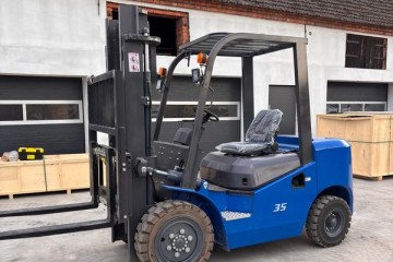 NOWY Wózek widłowy spalinowy Diesel 3500 kg 3,5T Faktura VAT